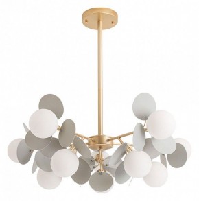 Люстра на штанге Arte Lamp Peacock A1369SP-10GY в Новоуральске - novouralsk.ok-mebel.com | фото
