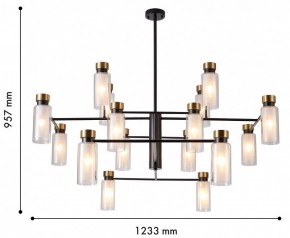 Люстра на штанге Favourite Slank 4482-16P в Новоуральске - novouralsk.ok-mebel.com | фото 3