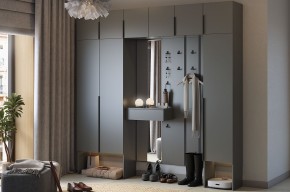 МЕБЕЛЬСОН К32 Прихожая (графит) в Новоуральске - novouralsk.ok-mebel.com | фото