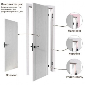 Межкомнатная дверь Bolivar Каньон браун (комплект) в Новоуральске - novouralsk.ok-mebel.com | фото 4