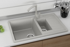 Мойка кухонная ULGRAN U-205 (770*495) в Новоуральске - novouralsk.ok-mebel.com | фото
