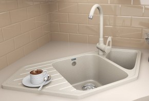 Мойка кухонная ULGRAN U-409 (970*500) в Новоуральске - novouralsk.ok-mebel.com | фото