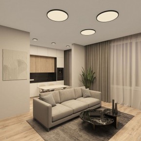 Накладной светильник Denkirs THIN DK6522-BK в Новоуральске - novouralsk.ok-mebel.com | фото 4