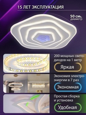 Накладной светильник Natali Kovaltseva PALACE LED LAMPS 81111/4C в Новоуральске - novouralsk.ok-mebel.com | фото 4