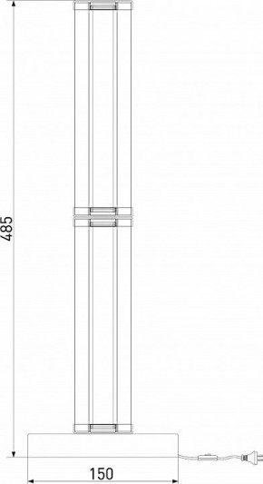 Настольная лампа декоративная Eurosvet Stark 80536/1 латунь в Новоуральске - novouralsk.ok-mebel.com | фото 6