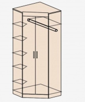 НИКА Н5 Шкаф угловой без зеркала в Новоуральске - novouralsk.ok-mebel.com | фото 3