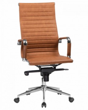 Офисное кресло для руководителей DOBRIN CLARK LMR-101F светло-коричневый №321 в Новоуральске - novouralsk.ok-mebel.com | фото