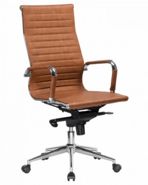 Офисное кресло для руководителей DOBRIN CLARK LMR-101F светло-коричневый №321 в Новоуральске - novouralsk.ok-mebel.com | фото 2