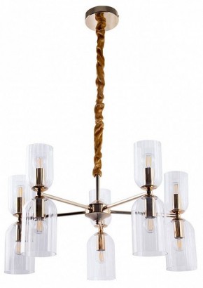 Подвесная люстра Arte Lamp Charm A1623LM-10GO в Новоуральске - novouralsk.ok-mebel.com | фото
