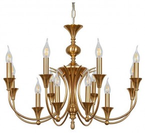 Подвесная люстра Arte Lamp Collinetta A4094LM-12PB в Новоуральске - novouralsk.ok-mebel.com | фото