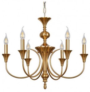 Подвесная люстра Arte Lamp Collinetta A4094LM-6PB в Новоуральске - novouralsk.ok-mebel.com | фото