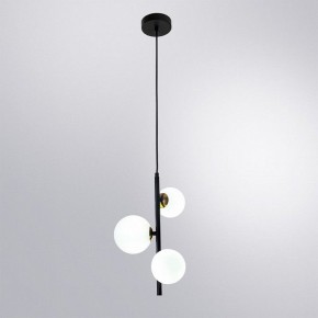 Подвесная люстра Arte Lamp Gemini A2243SP-3BK в Новоуральске - novouralsk.ok-mebel.com | фото 3