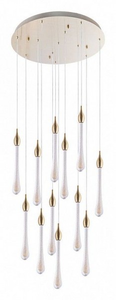 Подвесная люстра Arte Lamp Raindrop A1803LM-36PB в Новоуральске - novouralsk.ok-mebel.com | фото