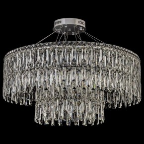 Подвесная люстра Arti Lampadari Ovindoli Nickel Ovindoli L 1.5.80+40.100 N в Новоуральске - novouralsk.ok-mebel.com | фото 3