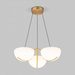 Подвесная люстра Eurosvet Emisfero 50083/3 LED золото в Новоуральске - novouralsk.ok-mebel.com | фото 2