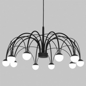 Подвесная люстра Eurosvet Ragno 90034/10 LED черный в Новоуральске - novouralsk.ok-mebel.com | фото