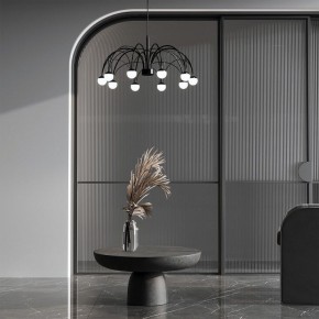 Подвесная люстра Eurosvet Ragno 90034/10 LED черный в Новоуральске - novouralsk.ok-mebel.com | фото 4
