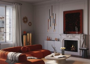 Подвесная люстра Maytoni Bubble dream MOD383PL-L40BBS3K в Новоуральске - novouralsk.ok-mebel.com | фото 5