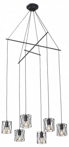Подвесная люстра Vitaluce V3028 V3028-1/6S в Новоуральске - novouralsk.ok-mebel.com | фото