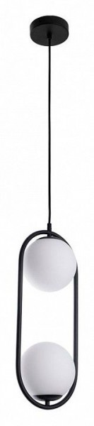 Подвесной светильник Arte Lamp Matisse A7745SP-2BK в Новоуральске - novouralsk.ok-mebel.com | фото 2