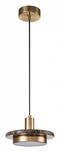 Подвесной светильник Escada Torano 10260/1LED Brown marble в Новоуральске - novouralsk.ok-mebel.com | фото 2