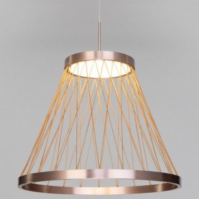 Подвесной светильник Eurosvet Cesta 40016/1 LED коричневый в Новоуральске - novouralsk.ok-mebel.com | фото