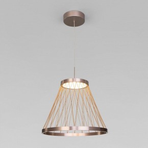 Подвесной светильник Eurosvet Cesta 40016/1 LED коричневый в Новоуральске - novouralsk.ok-mebel.com | фото 2