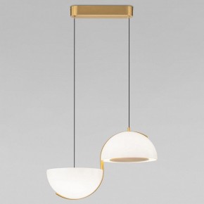 Подвесной светильник Eurosvet Emisfero 50083/2 LED золото в Новоуральске - novouralsk.ok-mebel.com | фото