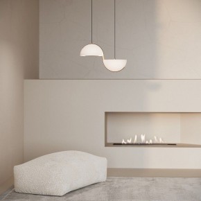 Подвесной светильник Eurosvet Emisfero 50083/2 LED золото в Новоуральске - novouralsk.ok-mebel.com | фото 2
