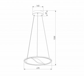 Подвесной светильник Eurosvet Occhio 40026/1 LED серый в Новоуральске - novouralsk.ok-mebel.com | фото 5