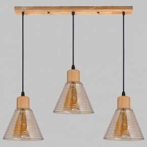 Подвесной светильник Imex MD.5870 MD.5870-3-P-WOOD+BK в Новоуральске - novouralsk.ok-mebel.com | фото