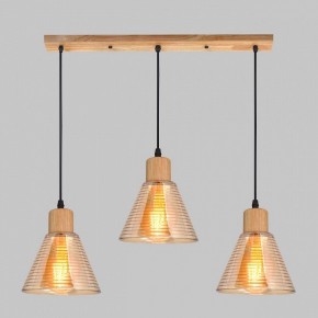 Подвесной светильник Imex MD.5870 MD.5870-3-P-WOOD+BK в Новоуральске - novouralsk.ok-mebel.com | фото 2