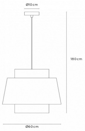 Подвесной светильник Lucide Tribute 21435/60/38 в Новоуральске - novouralsk.ok-mebel.com | фото 5