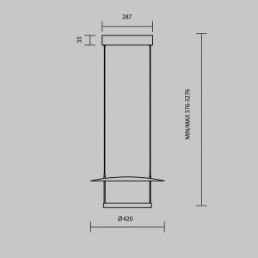 Подвесной светильник Maytoni Ambience MOD280PL-L23B3K1 в Новоуральске - novouralsk.ok-mebel.com | фото 4