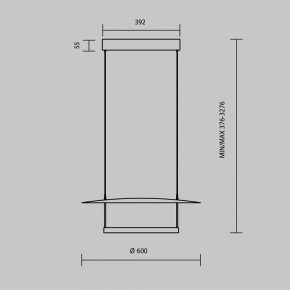 Подвесной светильник Maytoni Ambience MOD280PL-L30B3K1 в Новоуральске - novouralsk.ok-mebel.com | фото 4