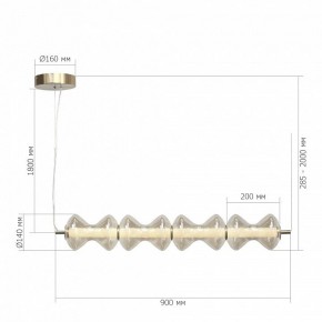 Подвесной светильник ST-Luce SPINE SL6136.223.01 в Новоуральске - novouralsk.ok-mebel.com | фото 5