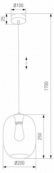Подвесной светильник TK Lighting Elio 5971 Elio в Новоуральске - novouralsk.ok-mebel.com | фото 4