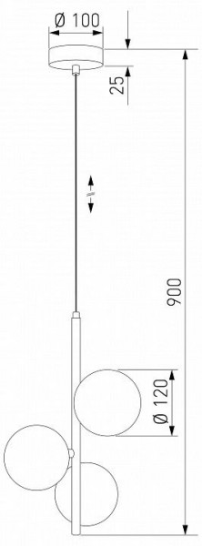 Подвесной светильник TK Lighting ESTERA 6188 ESTERA BROWN в Новоуральске - novouralsk.ok-mebel.com | фото 3