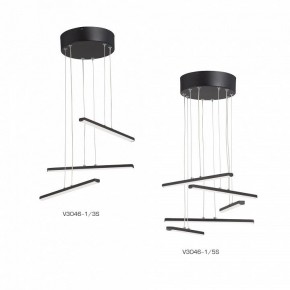 Подвесной светильник Vitaluce V3046 V3046-1/3S в Новоуральске - novouralsk.ok-mebel.com | фото 4