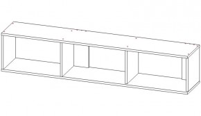 ЛУКСОР-4 Полка навесная (ЦРК.ЛКС.04 полка навесная) в Новоуральске - novouralsk.ok-mebel.com | фото 2