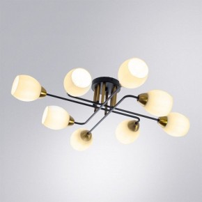 Потолочная люстра Arte Lamp Andrea A8141PL-8BK в Новоуральске - novouralsk.ok-mebel.com | фото 2