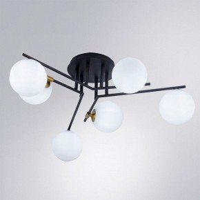 Потолочная люстра Arte Lamp Gemini A2243PL-6BK в Новоуральске - novouralsk.ok-mebel.com | фото 2