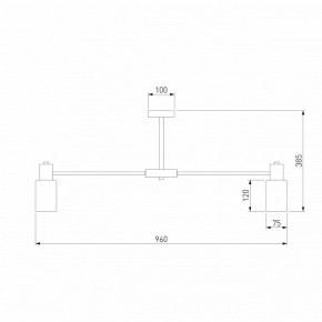 Потолочная люстра Eurosvet Vegga 70160/12 хром Smart в Новоуральске - novouralsk.ok-mebel.com | фото 4