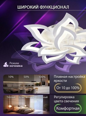 Потолочная люстра Natali Kovaltseva OLIMP LED SMART 84005 в Новоуральске - novouralsk.ok-mebel.com | фото 6
