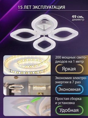 Потолочная люстра Natali Kovaltseva SM LED LAMPS 81455 в Новоуральске - novouralsk.ok-mebel.com | фото 5