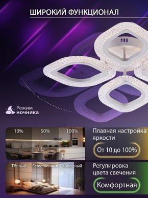 Потолочная люстра Natali Kovaltseva SM LED LAMPS 81455 в Новоуральске - novouralsk.ok-mebel.com | фото 6