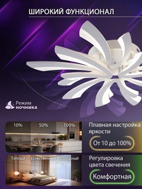 Потолочная люстра Natali Kovaltseva VIO LED LAMPS 81454 в Новоуральске - novouralsk.ok-mebel.com | фото 6