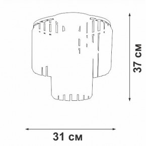 Потолочная люстра Vitaluce V5153 V5153-1/4PL в Новоуральске - novouralsk.ok-mebel.com | фото 4