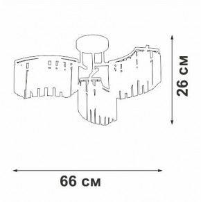 Потолочная люстра Vitaluce V5884 V5884-0/6PL в Новоуральске - novouralsk.ok-mebel.com | фото 3
