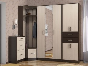 Прихожая ДИАНА-4 сек №11 (Венге/Дуб молочный) в Новоуральске - novouralsk.ok-mebel.com | фото 3